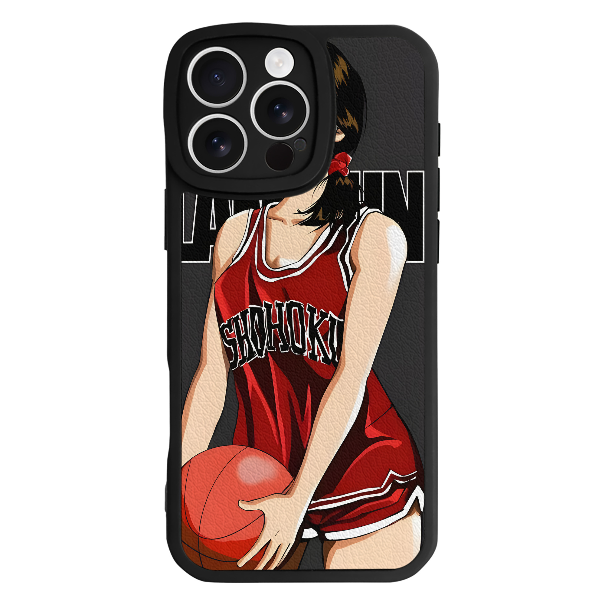 （画像用） SLAM DUNK／スラムダンク 【iPhone 16シリーズ対応】シリコンスマホケース（レザー調） 材質：シリコン